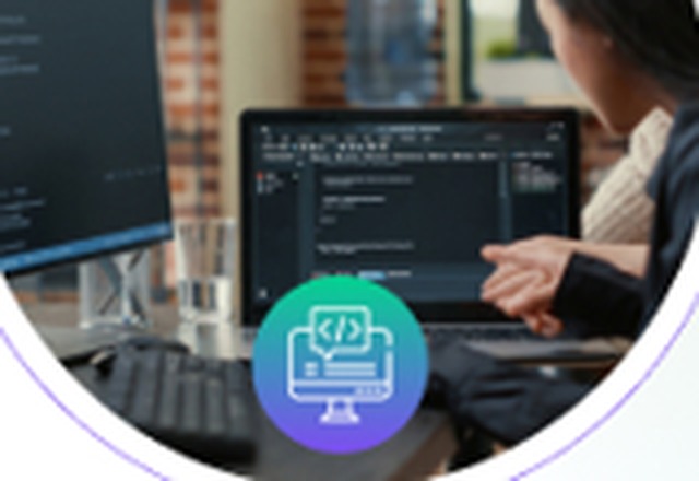Developers writing code